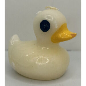 Vintage Springtime Easter Duck Candle 2" SKU H386